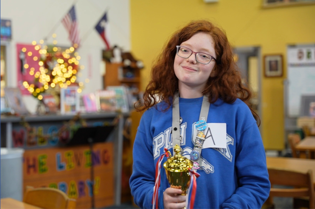 Champion: C-H-A-M-P-I-O-N. Champion.